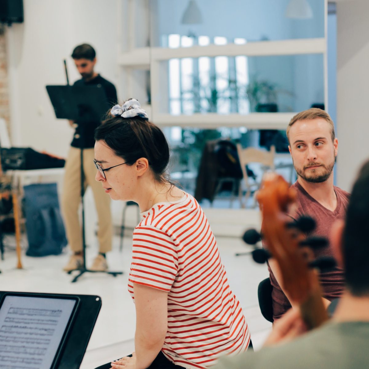 Le Sommeil — Rehearsing at HashtagLab